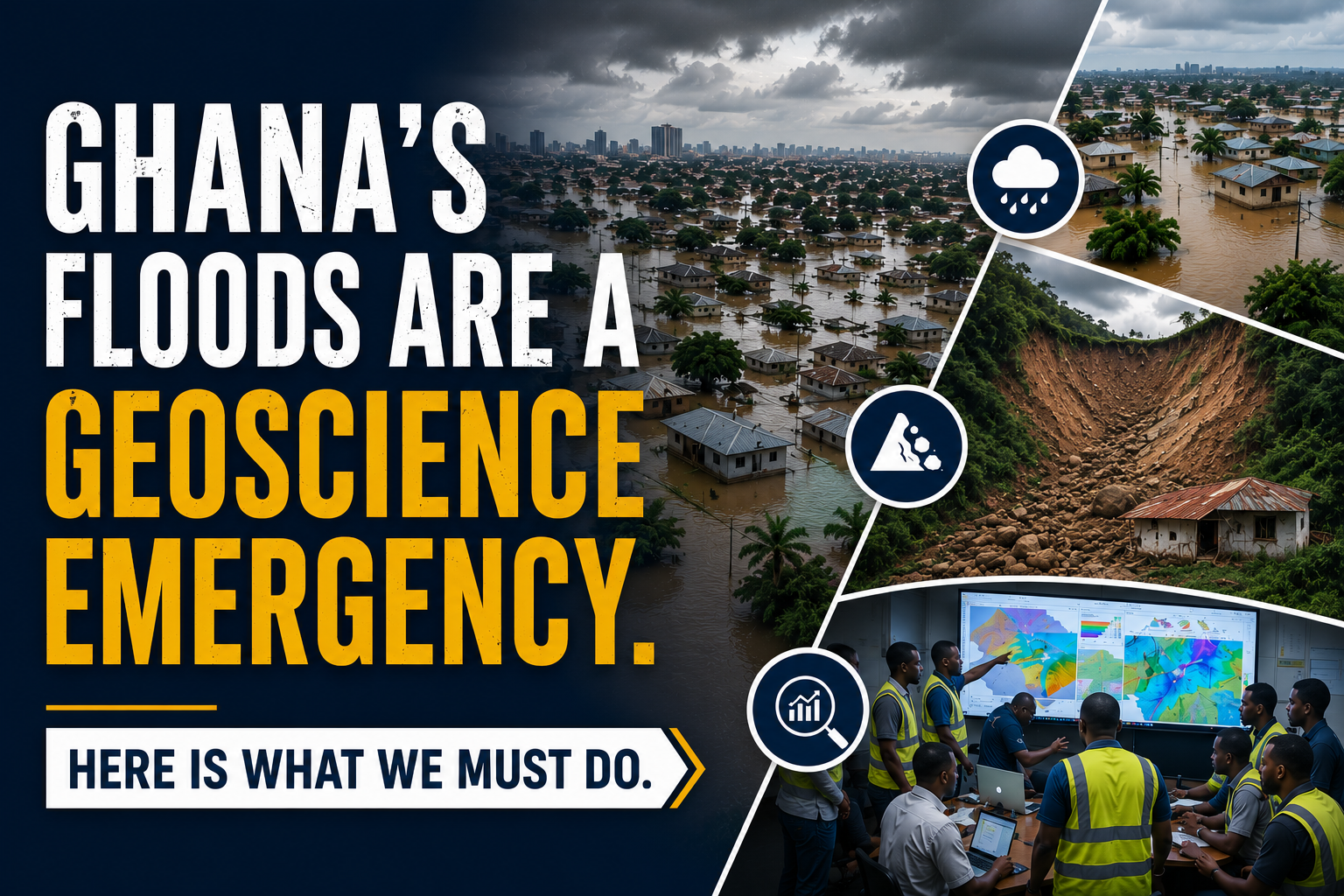 GHANA’S FLOODS ARE A GEOSCIENCE EMERGENCY. HERE IS WHAT WE MUST DO.